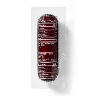 Beef Summer Sausage - 16oz - Market Pantry™ 3 Beef Summer Sausage - 16oz - Market Pantry™