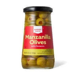 Manzanilla Olives With Pimiento - 5.75oz - Market Pantry™ -Daily Grocery World GUEST 2dc6bee1 5575 457a 9380 2ed9ed993a18