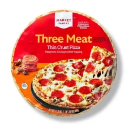 Thin Crust Three Meat Frozen Pizza 17.25oz - Market Pantry™ -Daily Grocery World GUEST 56fb581a f4a8 4887 94f3 2529928be627