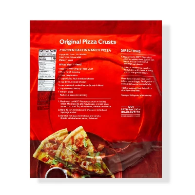 Pizza Crusts - Market Pantry™ 3 Pizza Crusts - Market Pantry™