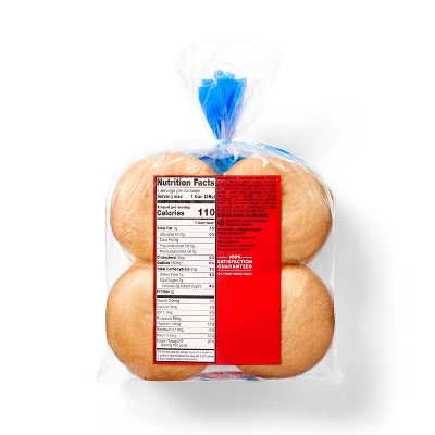 Hamburger Buns - 11oz/8ct - Market Pantry™ 3 Hamburger Buns - 11oz/8ct - Market Pantry™