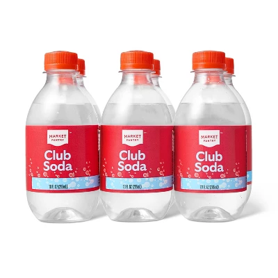 Club Soda - 6pk/295ml - Market Pantry™ 5 Club Soda - 6pk/295ml - Market Pantry™ - Image 3