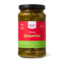 Hot Sliced Jalapeno - 12oz - Market Pantry™ -Daily Grocery World GUEST 6797108c 6a1b 410f 81f3 7fffc935206e