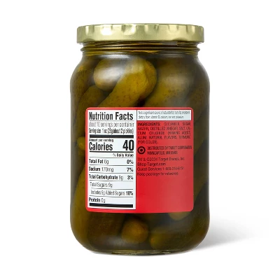 Sweet Gherkins - 16oz - Market Pantry™ 3 Sweet Gherkins - 16oz - Market Pantry™