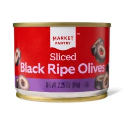 Sliced Black Ripe Olives - 2.25oz - Market Pantry™ -Daily Grocery World GUEST 9177682c a847 4594 b5cf b76c9b06126d