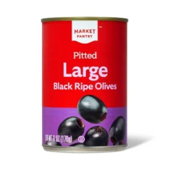 Pitted Large Black Ripe Olives - 6oz - Market Pantry™ -Daily Grocery World GUEST 989fbd4e 3f1e 4e0e aa3d 765733bf1e26