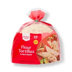 6" Flour Tortillas - 20ct - Market Pantry™ -Daily Grocery World GUEST b5cf51e3 310b 4135 aea8 db1c09c77782
