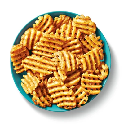 Frozen Crispy Seasoned Waffle-Cut French Fries - 24oz - Market Pantry™ 4 Frozen Crispy Seasoned Waffle-Cut French Fries - 24oz - Market Pantry™ - Image 2
