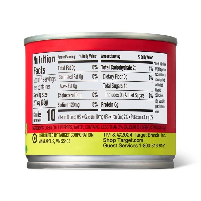 Mild Diced Green Chiles - 7oz - Market Pantry™ 4 Mild Diced Green Chiles - 7oz - Market Pantry™ - Image 2