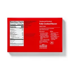 Fully Cooked Bacon - 2.1oz - Market Pantry™