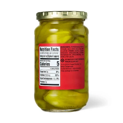 Whole Pepperoncinis 12 Fl Oz - Market Pantry™ 3 Whole Pepperoncinis 12 Fl Oz - Market Pantry™