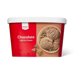 Chocolate Light Ice Cream - 48oz - Market Pantry™ -Daily Grocery World GUEST f5f435da f43e 4c7e 9b9c 212a374032af