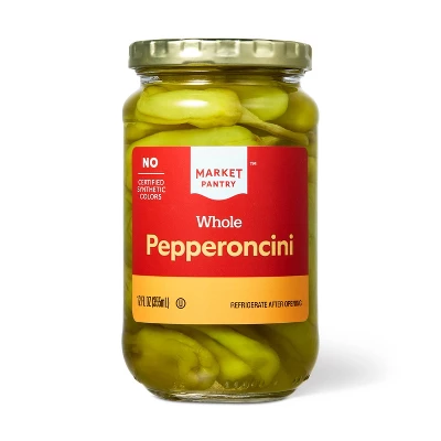 Whole Pepperoncinis 12 Fl Oz - Market Pantry™ 5 Whole Pepperoncinis 12 Fl Oz - Market Pantry™ - Image 3